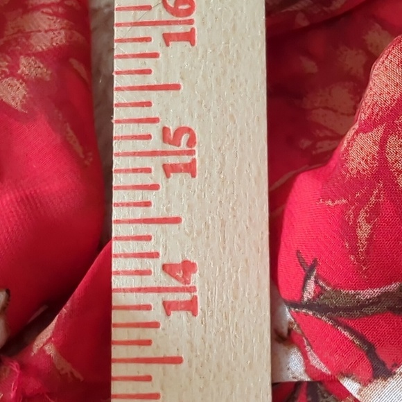 Be the Epitome of Elegance with Our Formal Event Red Floral Maxi Dress - Picture 9 of 9